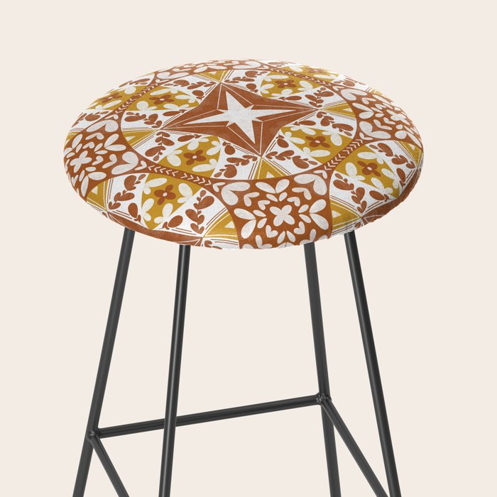 Tile Shapes Nature Charm Stool Gallery Image 2