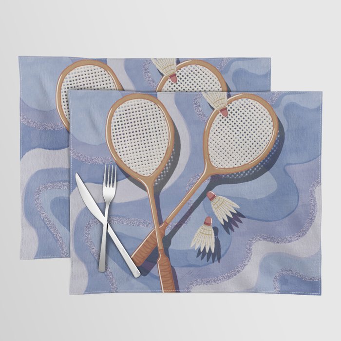 Badminton Retro Swirls Placemat Gallery Image 1