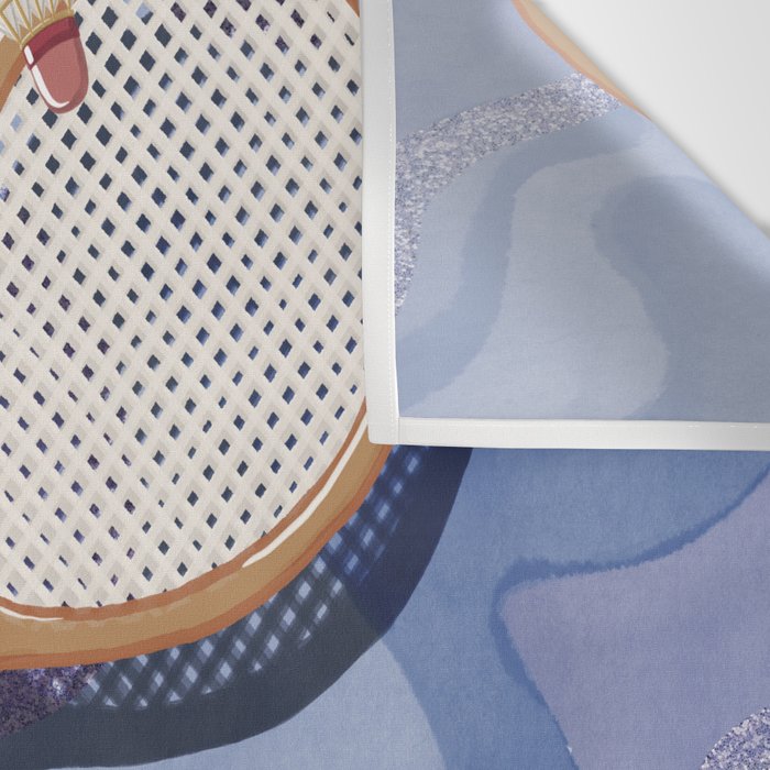 Badminton Retro Swirls Wall Tapestry Gallery Image 3