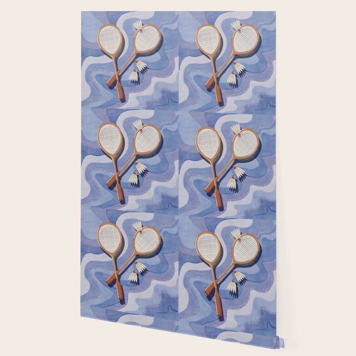 Badminton Retro Swirls Wallpaper Gallery Image 2