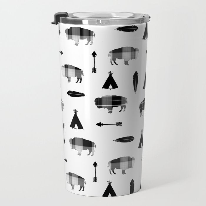 Buffalo Tribe Travel Mug Gallery Image 3