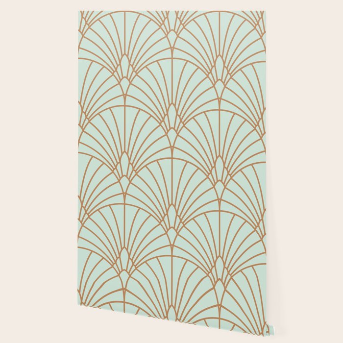 Art Deco fan pattern Wallpaper Gallery Image 2