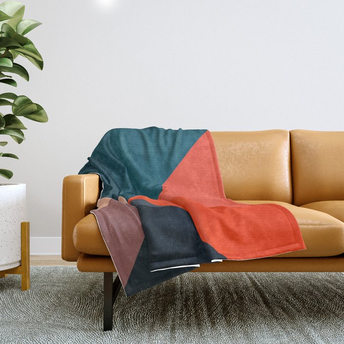 Geometric 1713 Throw Blanket Gallery Image 1