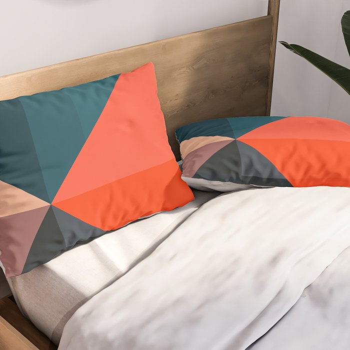 Geometric 1713 Pillow Sham Gallery Image 2