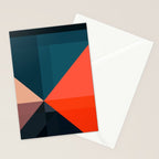 Geometric 1713 Stationery Card Gallery Image 2
