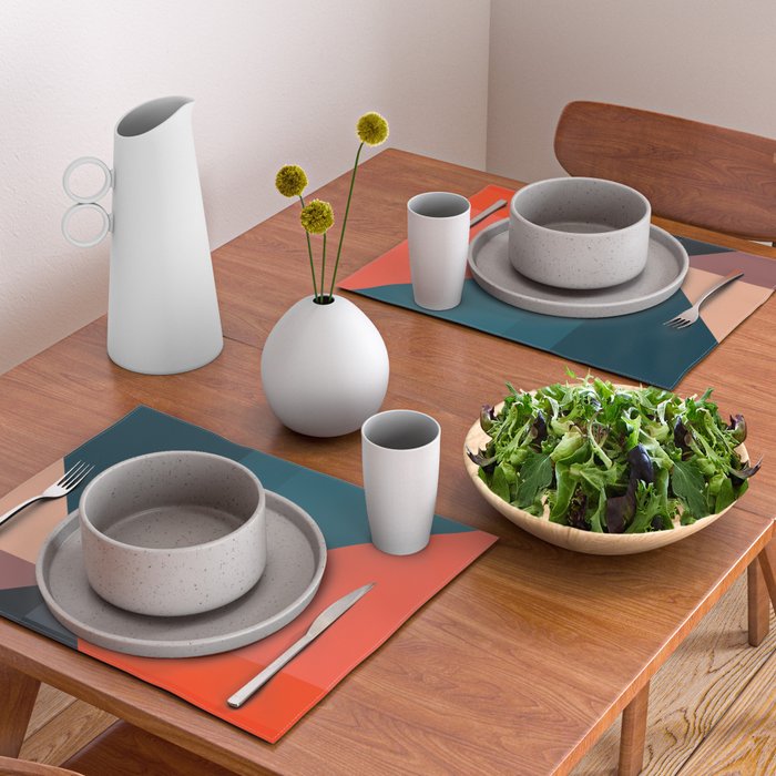 Geometric 1713 Placemat Gallery Image 2