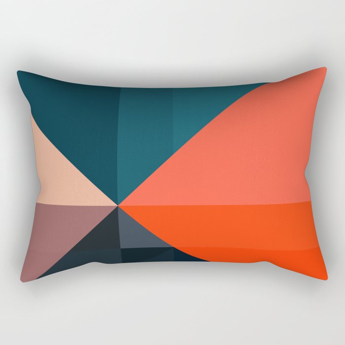 Geometric 1713 Rectangular Pillow Gallery Image 1