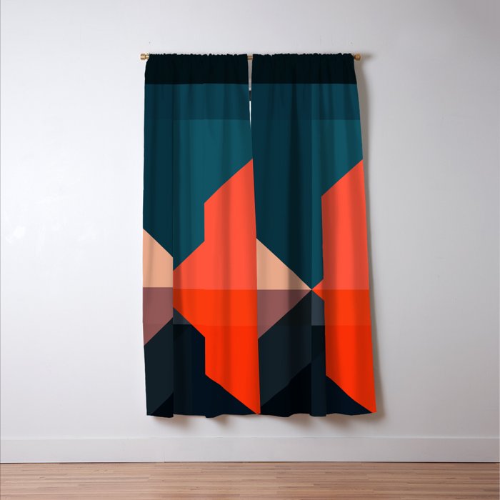 Geometric 1713 Window Curtain Gallery Image 3