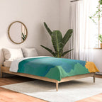 Abstract Mountains I Comforter Gallery Image 2