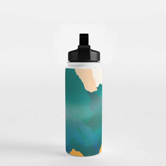 Abstract Mountains I Water Bottle Gallery Image 2
