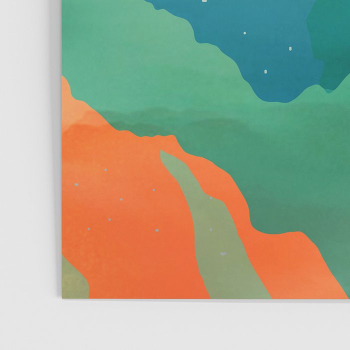 Abstract Mountains I Poster Gallery Image 3