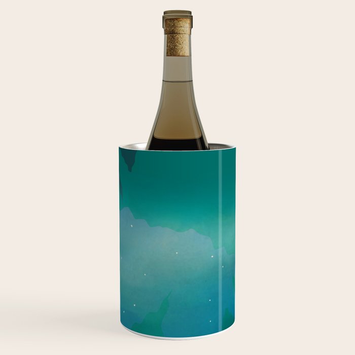 Abstract Mountains I Wine Chiller Gallery Image 1