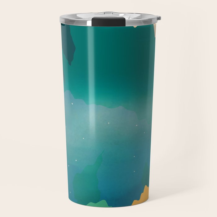 Abstract Mountains I Travel Mug Gallery Image 1