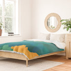 Abstract Mountains I Duvet Cover Gallery Image 2