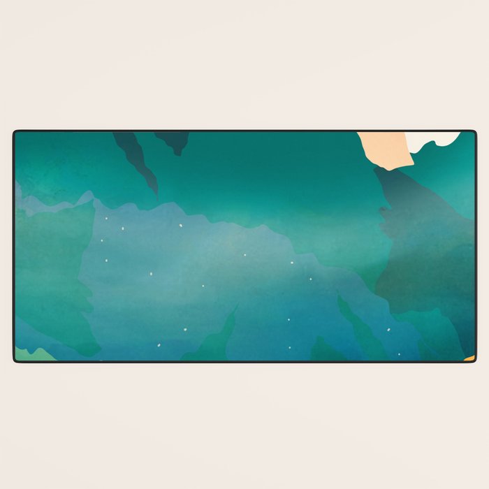Abstract Mountains I Desk Mat Gallery Image 3