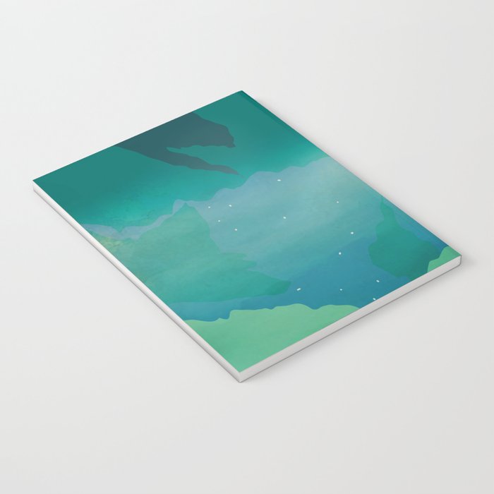 Abstract Mountains I Notebook Gallery Image 3