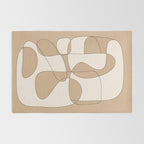 Abstract line art 25 Rug Gallery Image 2