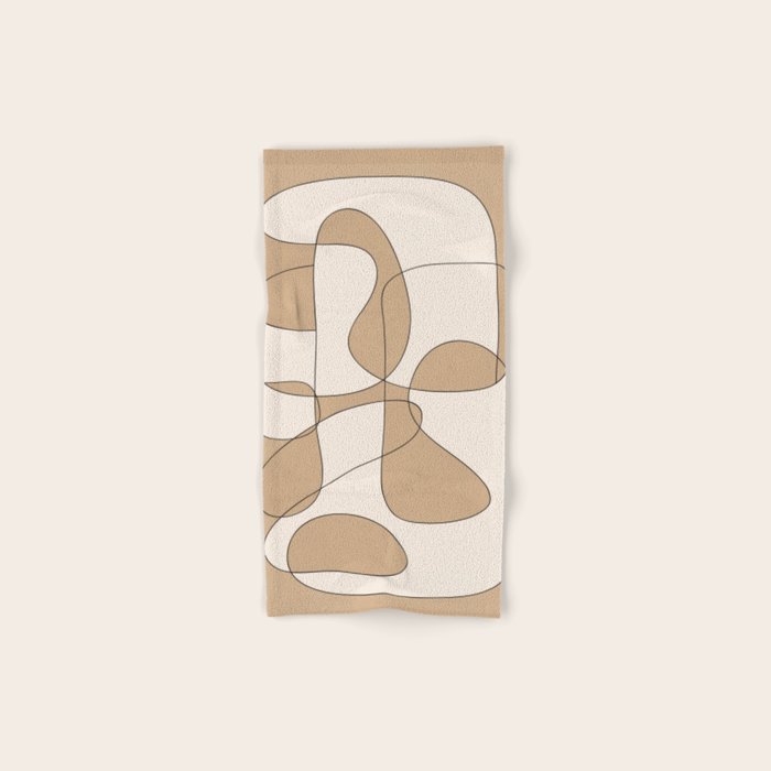 Abstract line art 25 Bath Towel Gallery Image 1