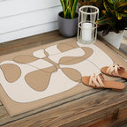 Abstract line art 25 Outdoor Rug Gallery Image 2