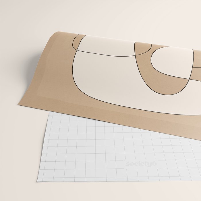 Abstract line art 25 Wrapping Paper Gallery Image 2