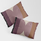 Retro Minimalism - Purple Autumn Pillow Sham Gallery Image 3