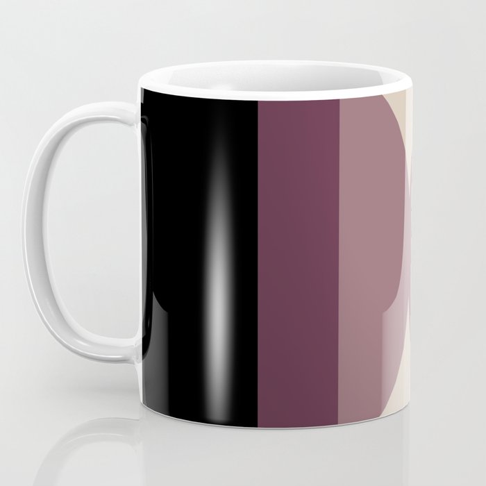Retro Minimalism - Purple Autumn Coffee Mug Gallery Image 3