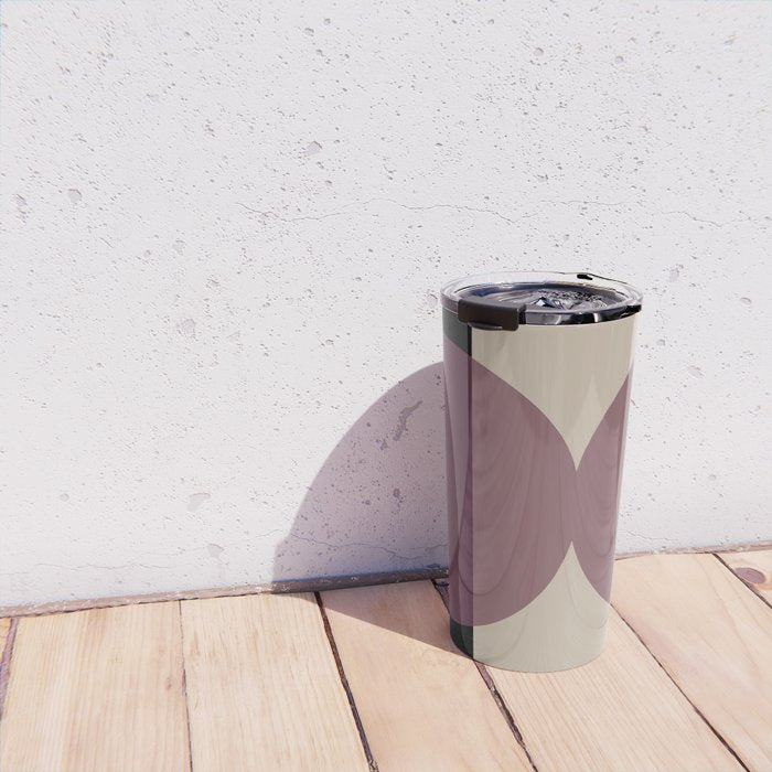 Retro Minimalism - Purple Autumn Travel Mug Gallery Image 4