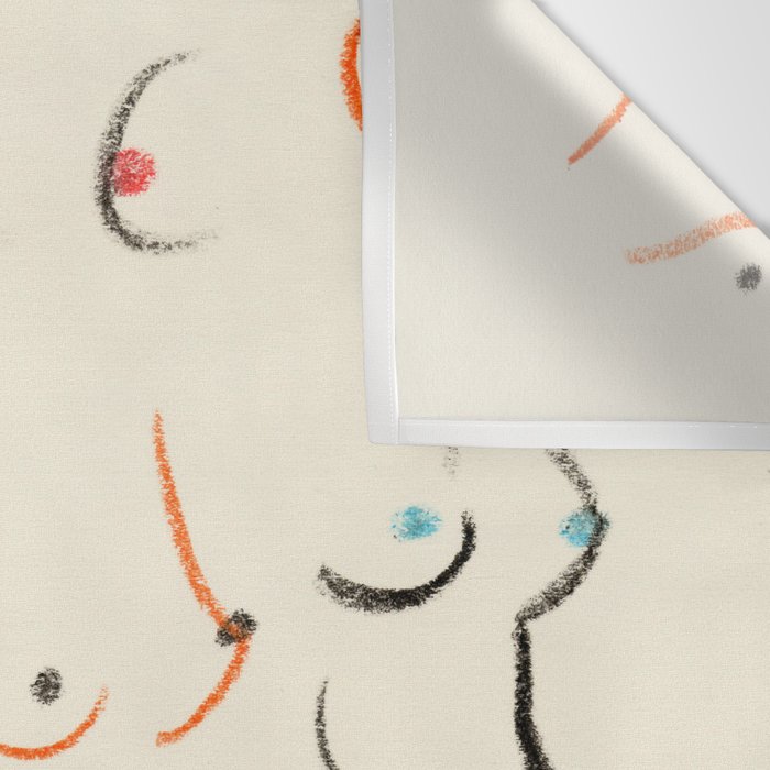 Breasts in Cream Wall Tapestry Gallery Image 3