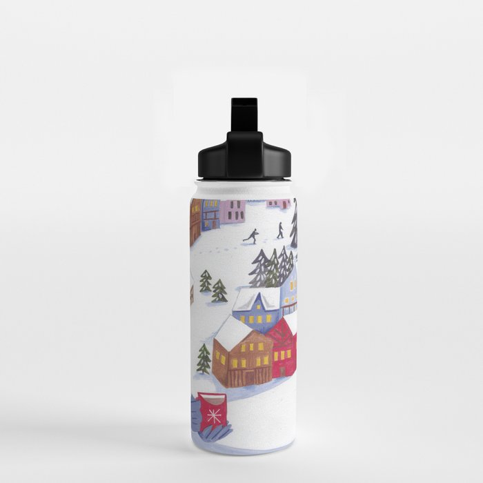 Modern woman in the Alps Water Bottle Gallery Image 2