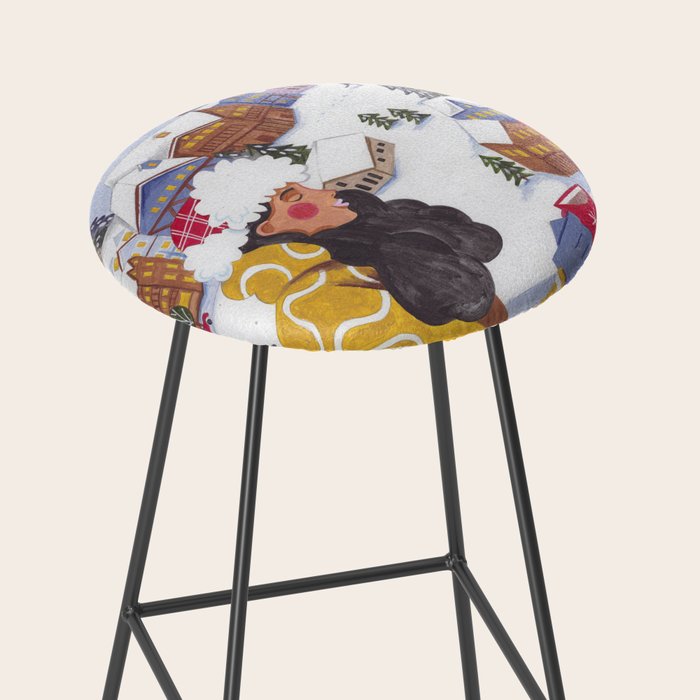 Modern woman in the Alps Stool Gallery Image 2