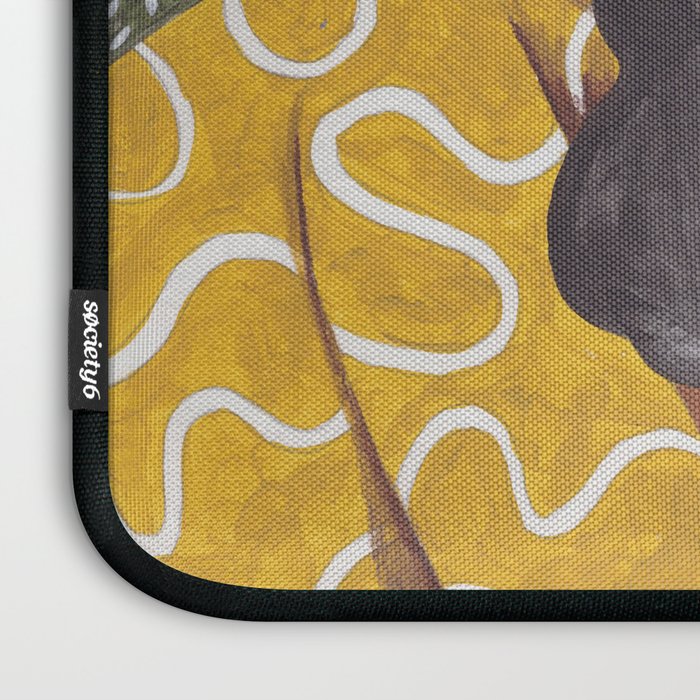Modern woman in the Alps Laptop Sleeve Gallery Image 3