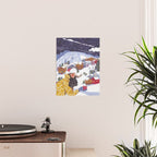 Modern woman in the Alps Poster Gallery Image 2