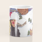 Modern woman in the Alps Coffee Mug Gallery Image 4