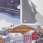 Modern woman in the Alps Wall Tapestry Gallery Image 3