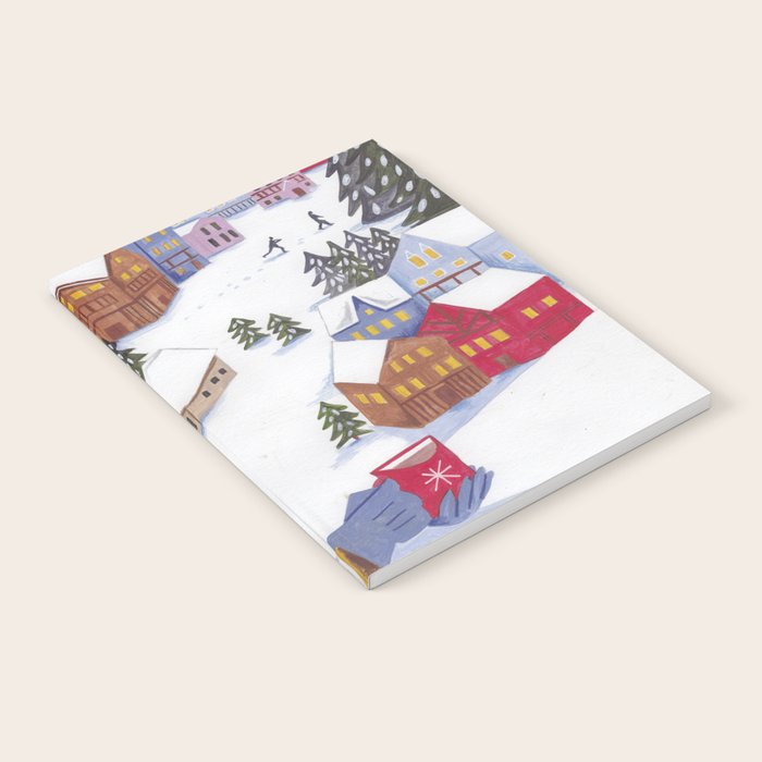 Modern woman in the Alps Notebook Gallery Image 2