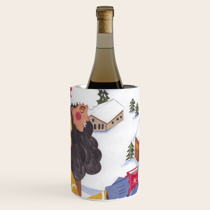 Modern woman in the Alps Wine Chiller Gallery Image 1