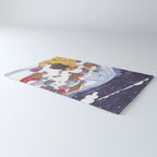 Modern woman in the Alps Rug Gallery Image 3