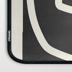abstract minimal 57 Black & White Laptop Sleeve Gallery Image 3