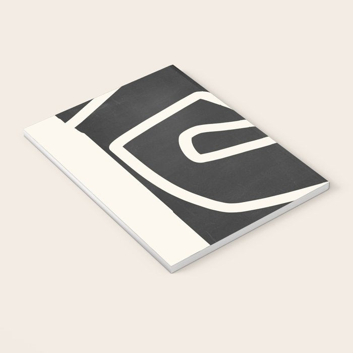 abstract minimal 57 Black & White Notebook Gallery Image 3