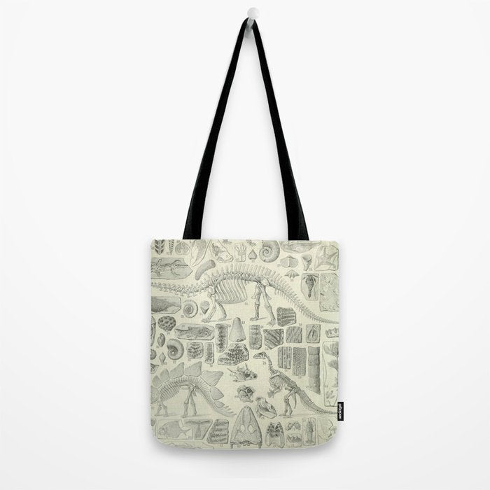 Fossil Chart Tote Bag Gallery Image 2
