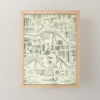 Fossil Chart Mini Art Print Gallery Image 1