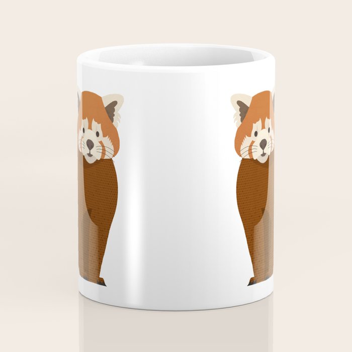 Whimsy Red Panda Coffee Mug Gallery Image 4