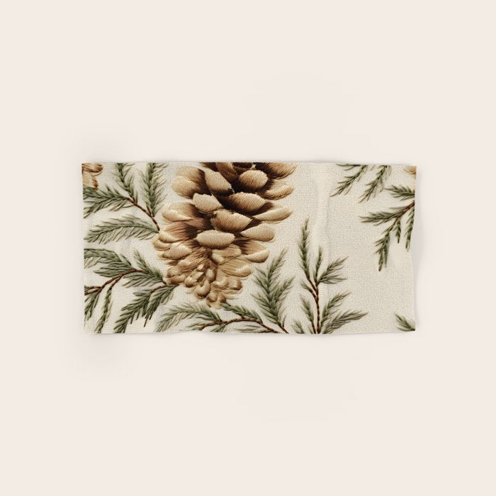 Pinecone Enchantment Bath Towel Gallery Image 1