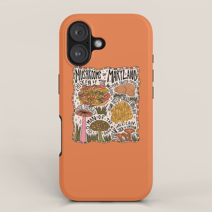 Mushrooms of Maryland iPhone Case Gallery Image 1