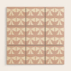 Vintage Bows XV Pink Wood Wall Art Gallery Image 1