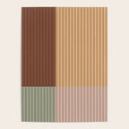 Color Block Line Abstract LII Boho Western Poster Gallery Image 4