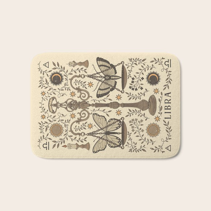 Libra, The Scales Bath Mat Gallery Image 1