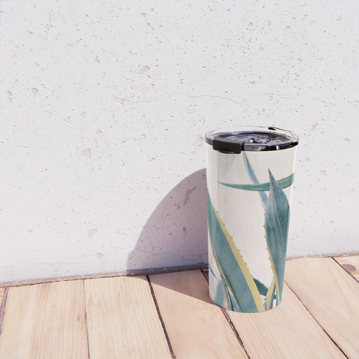 Coastal Agave Cactus Travel Mug Gallery Image 4