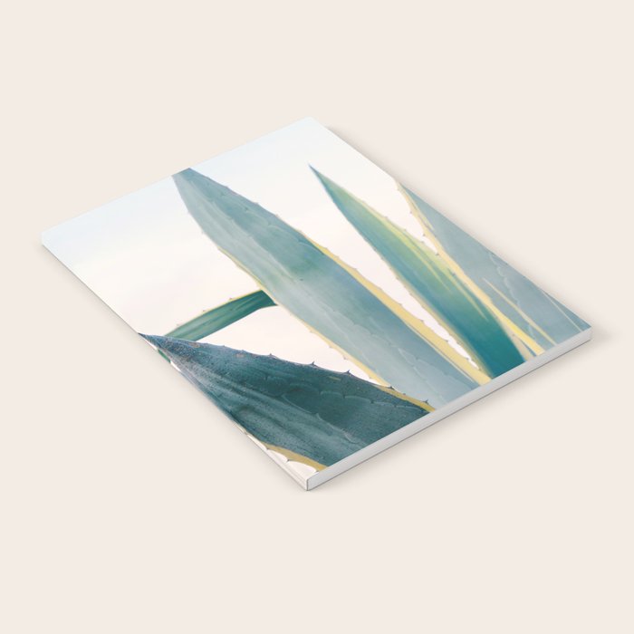 Coastal Agave Cactus Notebook Gallery Image 1
