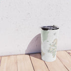 World map with cities, "Anouk" Travel Mug Gallery Image 4